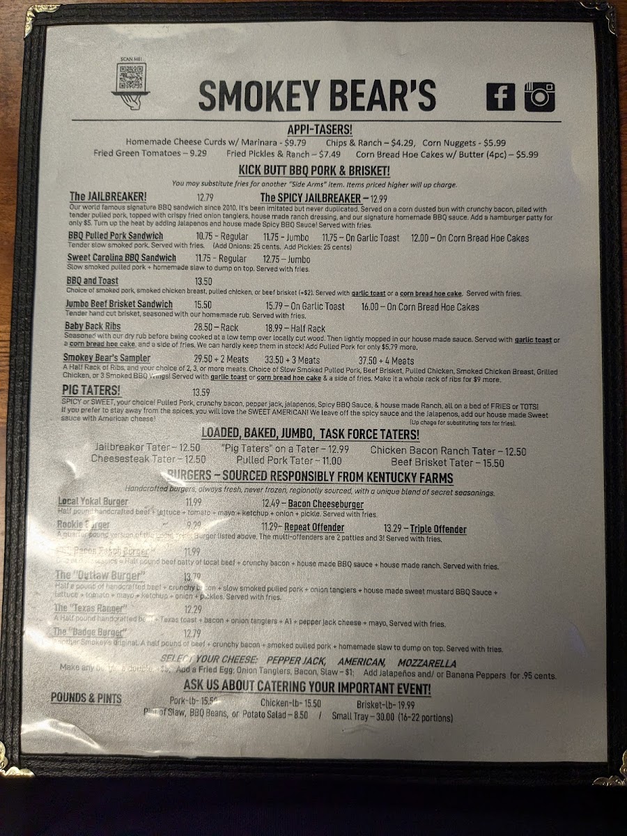 Smokey Bear's BBQ & Grill - 1