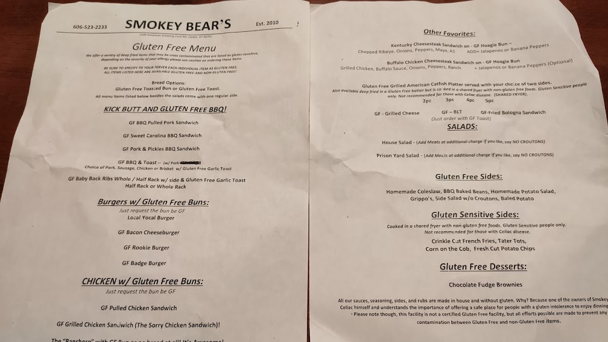 Smokey Bear's BBQ & Grill - 4