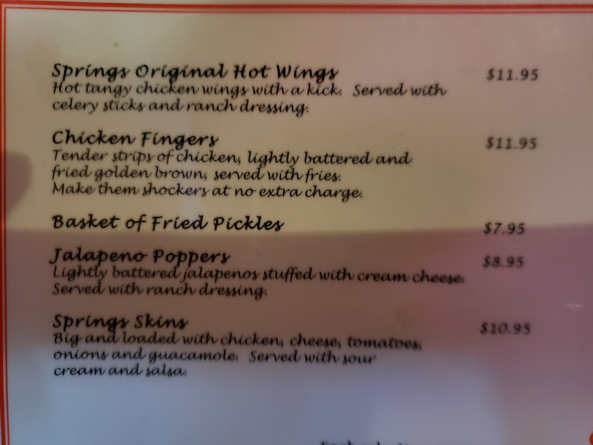 Springs Downtown Bar & Grill - 7