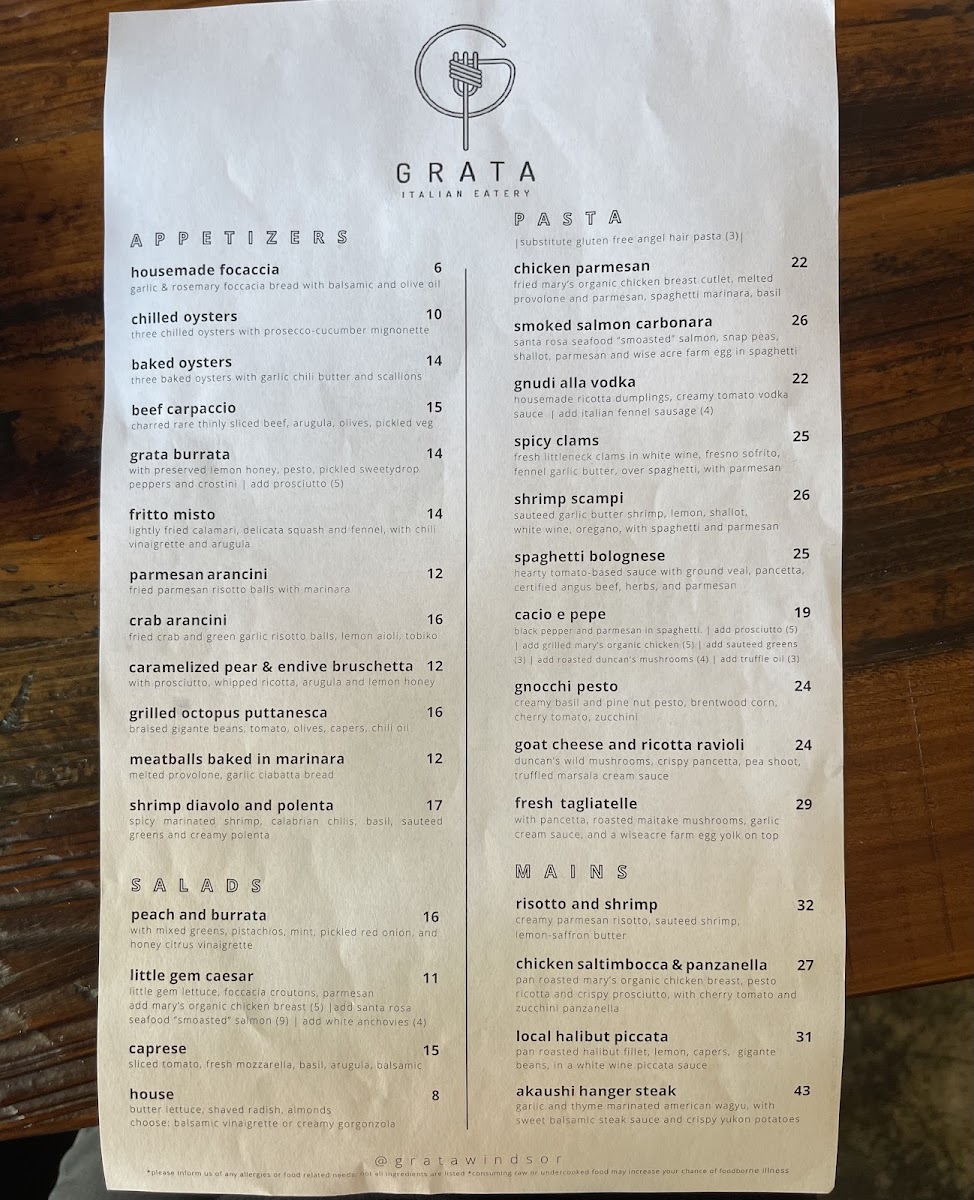 Grata Italian Eatery - 5