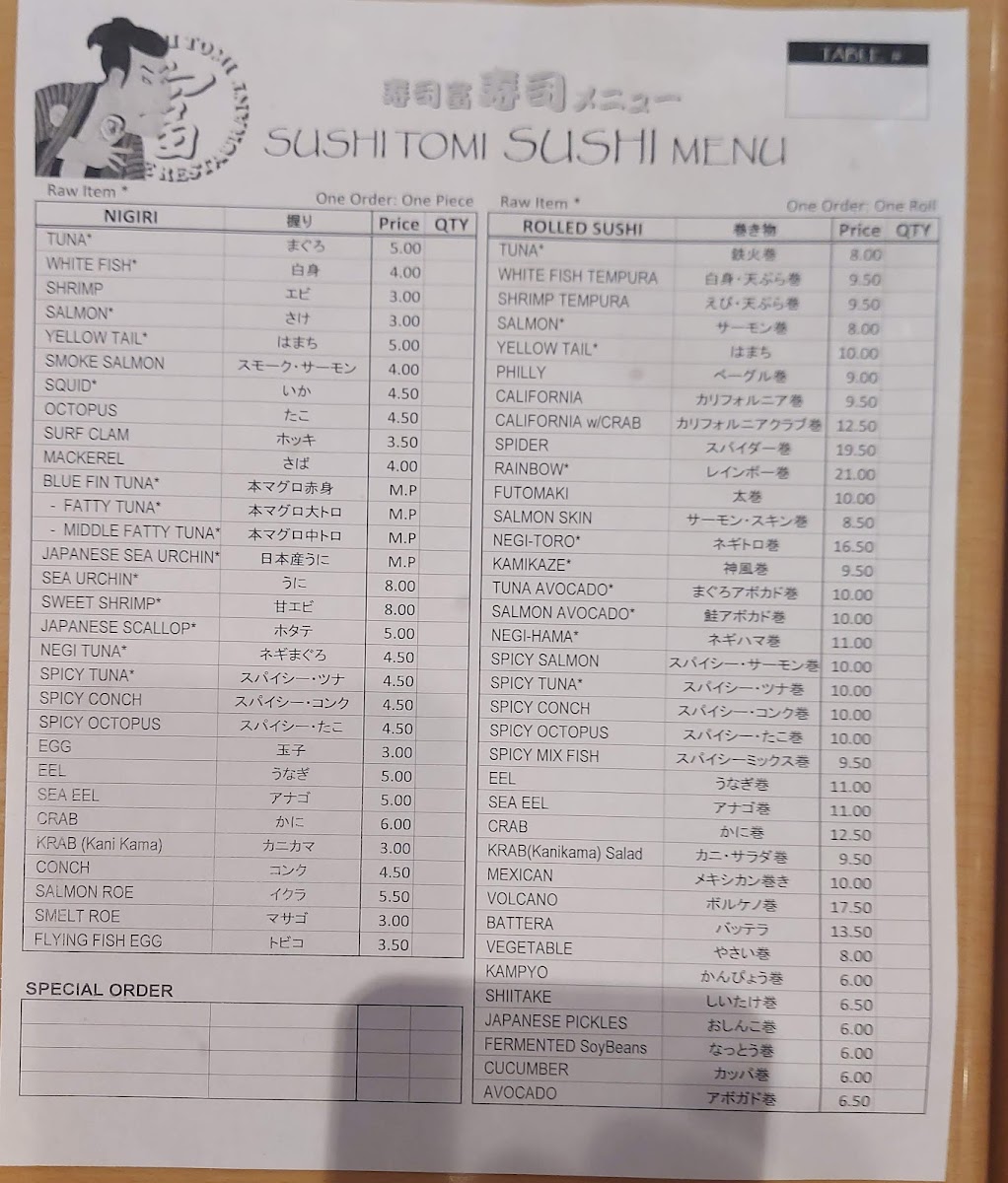 Sushi Tomi - 7