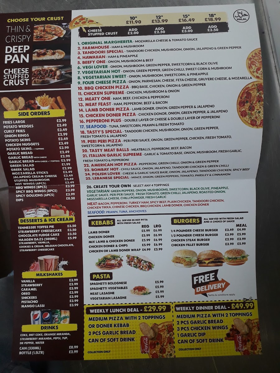 Tasty Kebab & Pizza House - 1