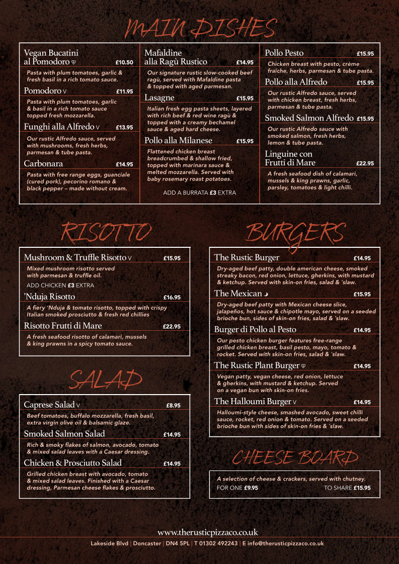 The Rustic Pizza Co - 1