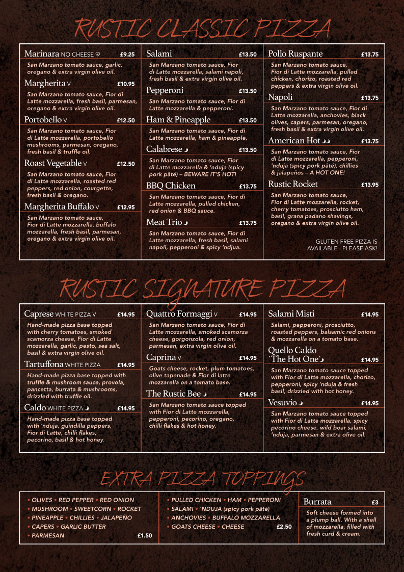 The Rustic Pizza Co - 3