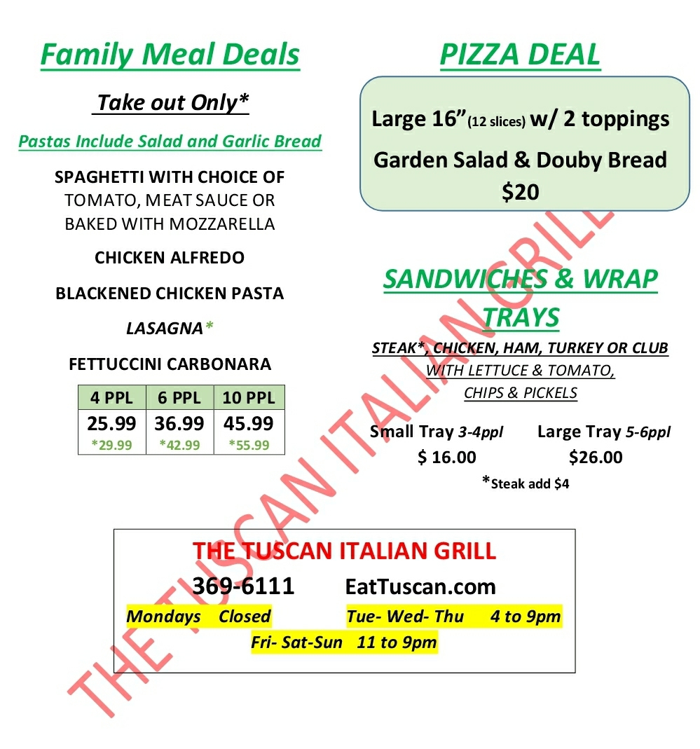 The Tuscan Italian Grill - 1