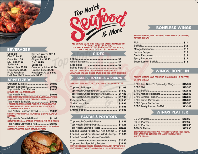 Top Notch Seafood & More - 4