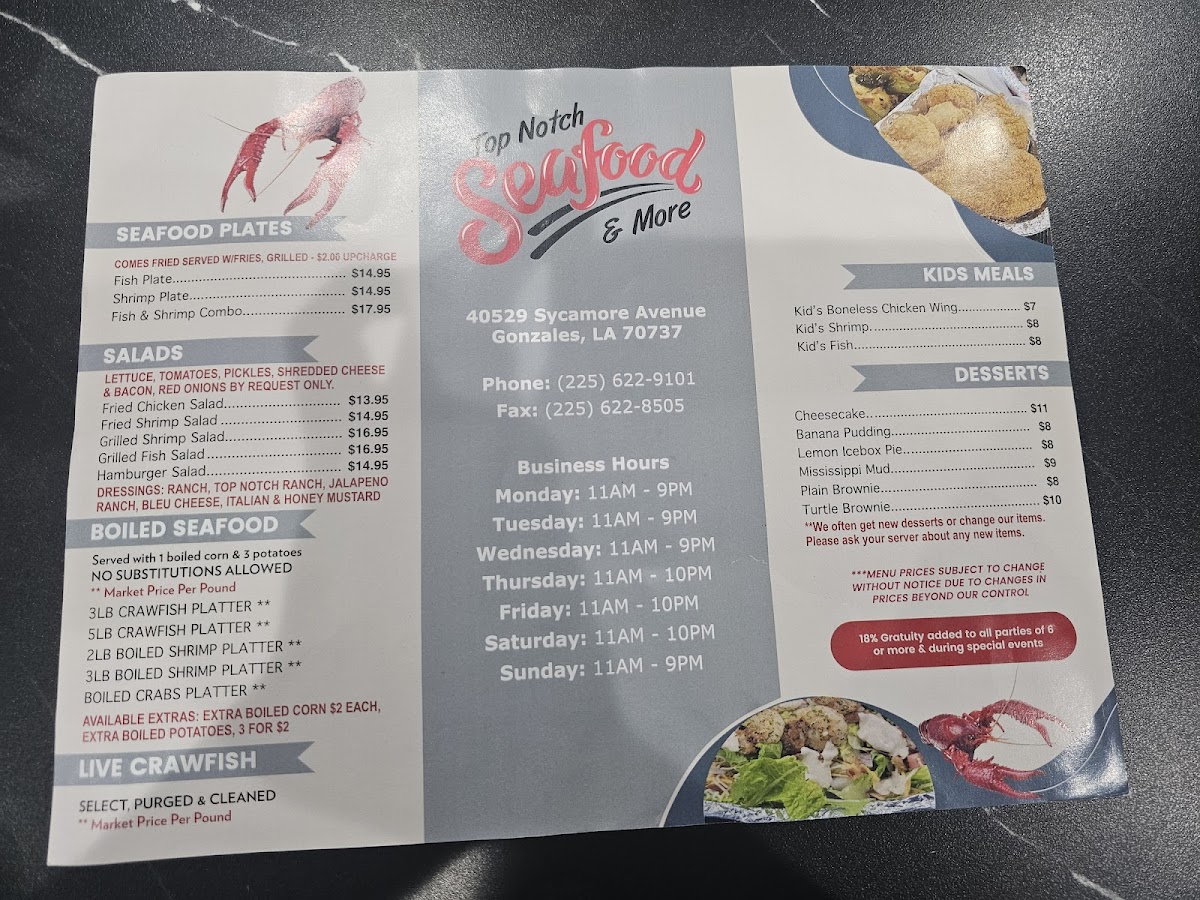 Top Notch Seafood & More - 7