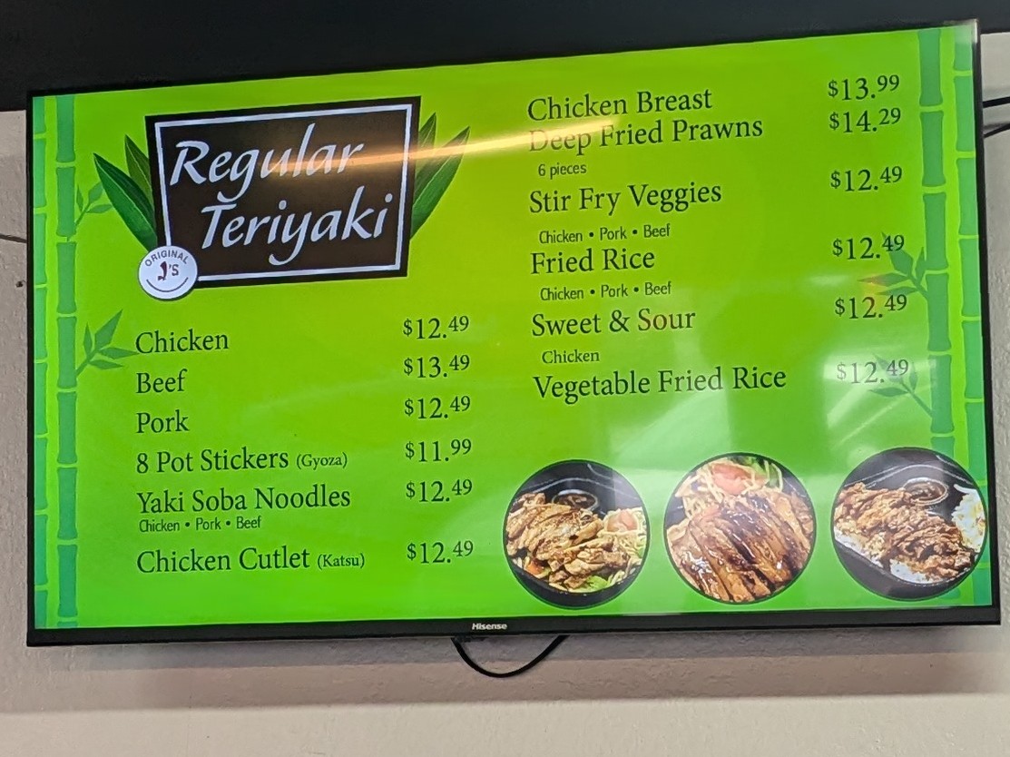 Original J's Teriyaki - 4