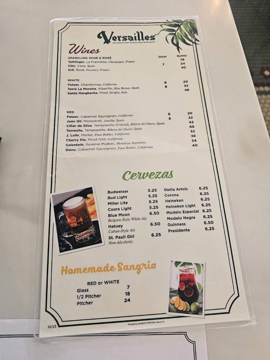 Versailles Restaurant Cuban Cuisine - 7