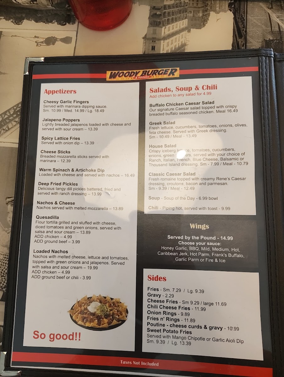 Woody Burger & Pizzeria - 1