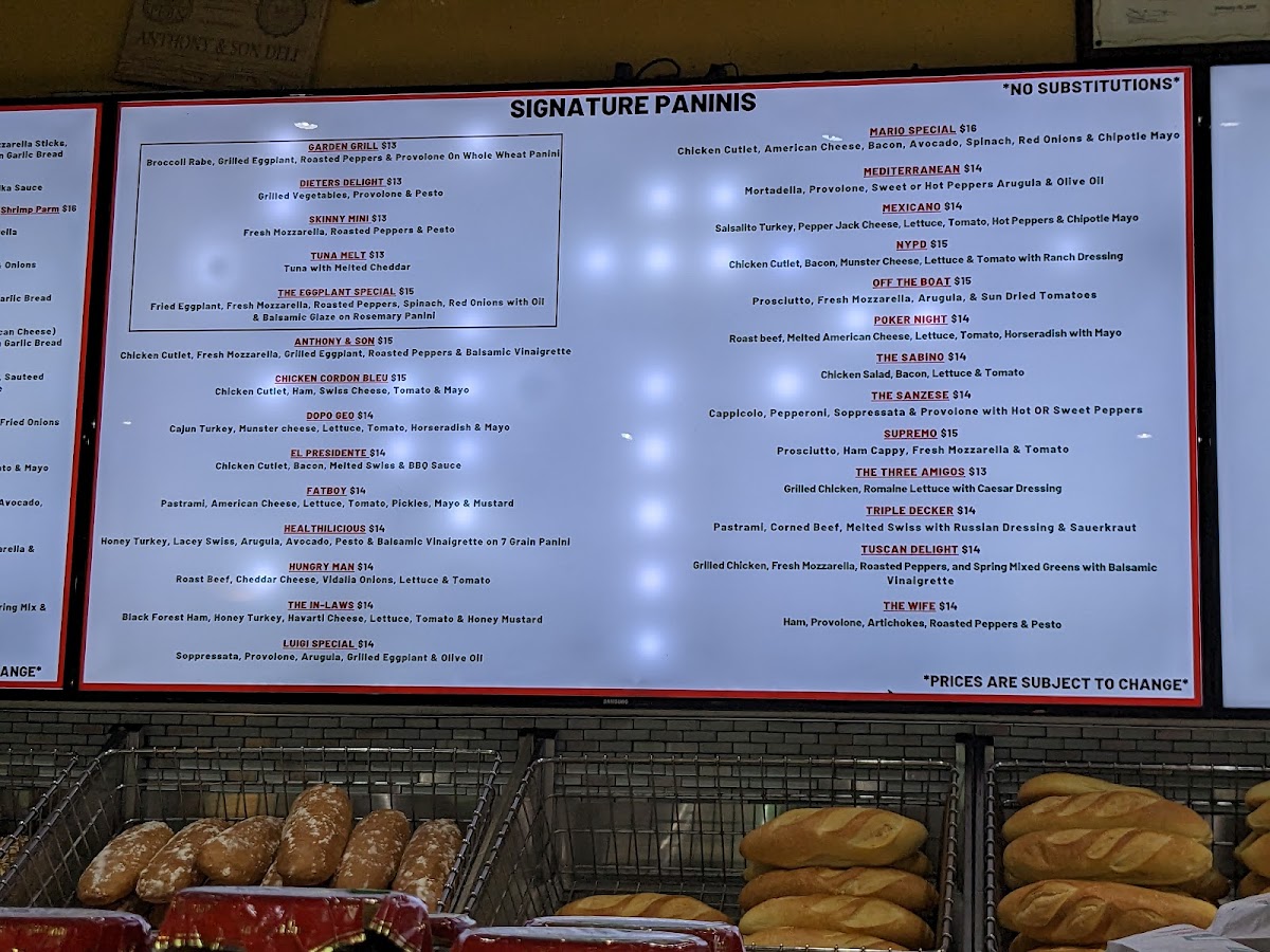 Anthony & Son Panini Shoppe - 9