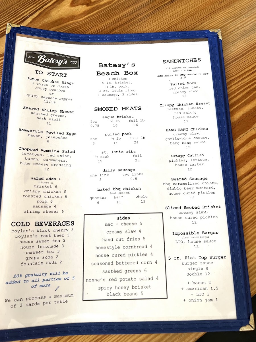 Batesy’s BBQ and Bar - 1