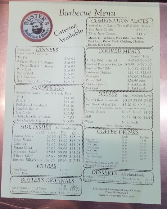 Buster's Original Southern BBQ - 9