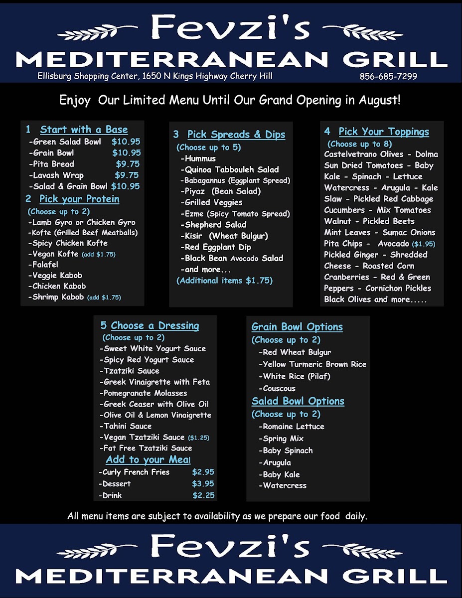 Fevzi's Mediterranean Grill Cherry Hill - 4