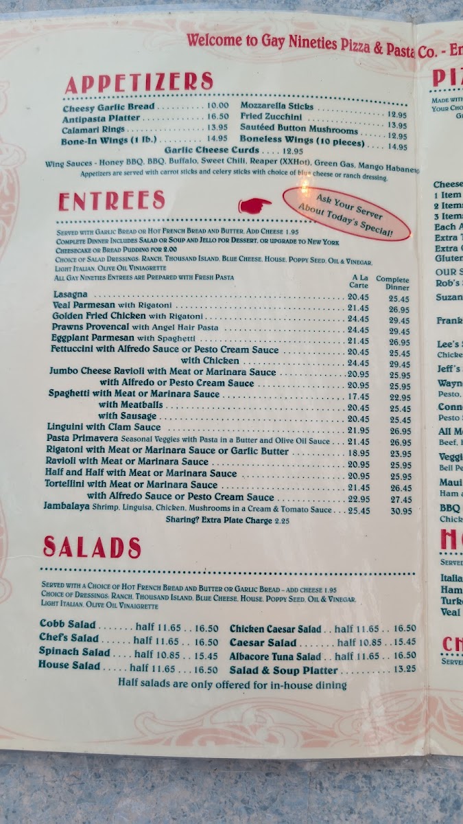 Gay Nineties Pizza Co - 4