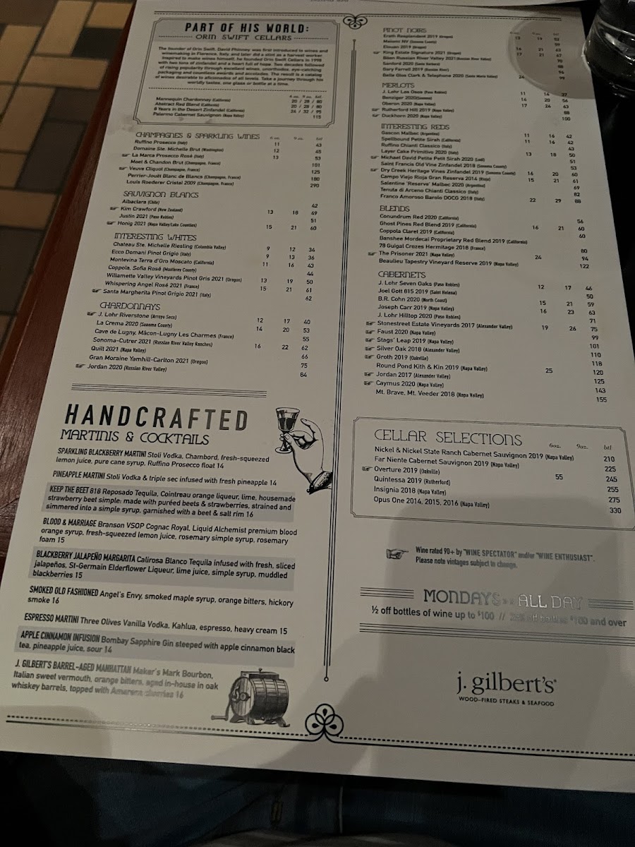 J. Gilbert's Wood-Fired Steaks & Seafood Glastonbury - 10