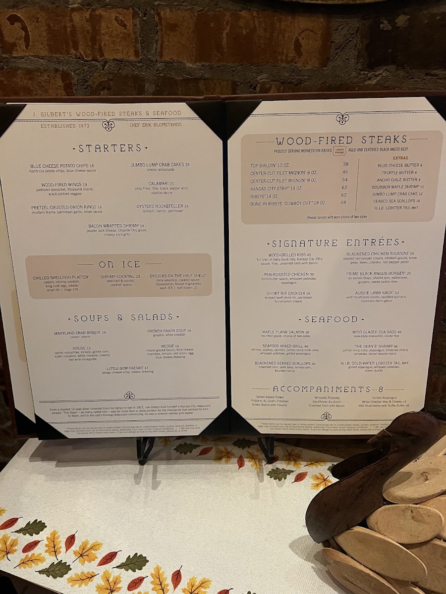 J. Gilbert's Wood-Fired Steaks & Seafood Glastonbury - 4