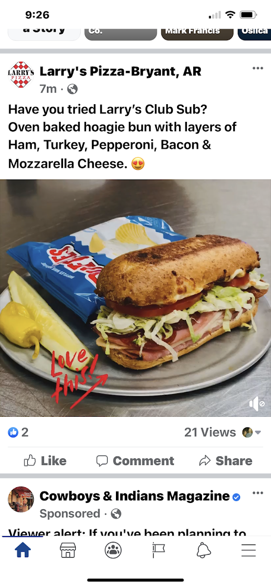 Larry's Pizza Conway - 3