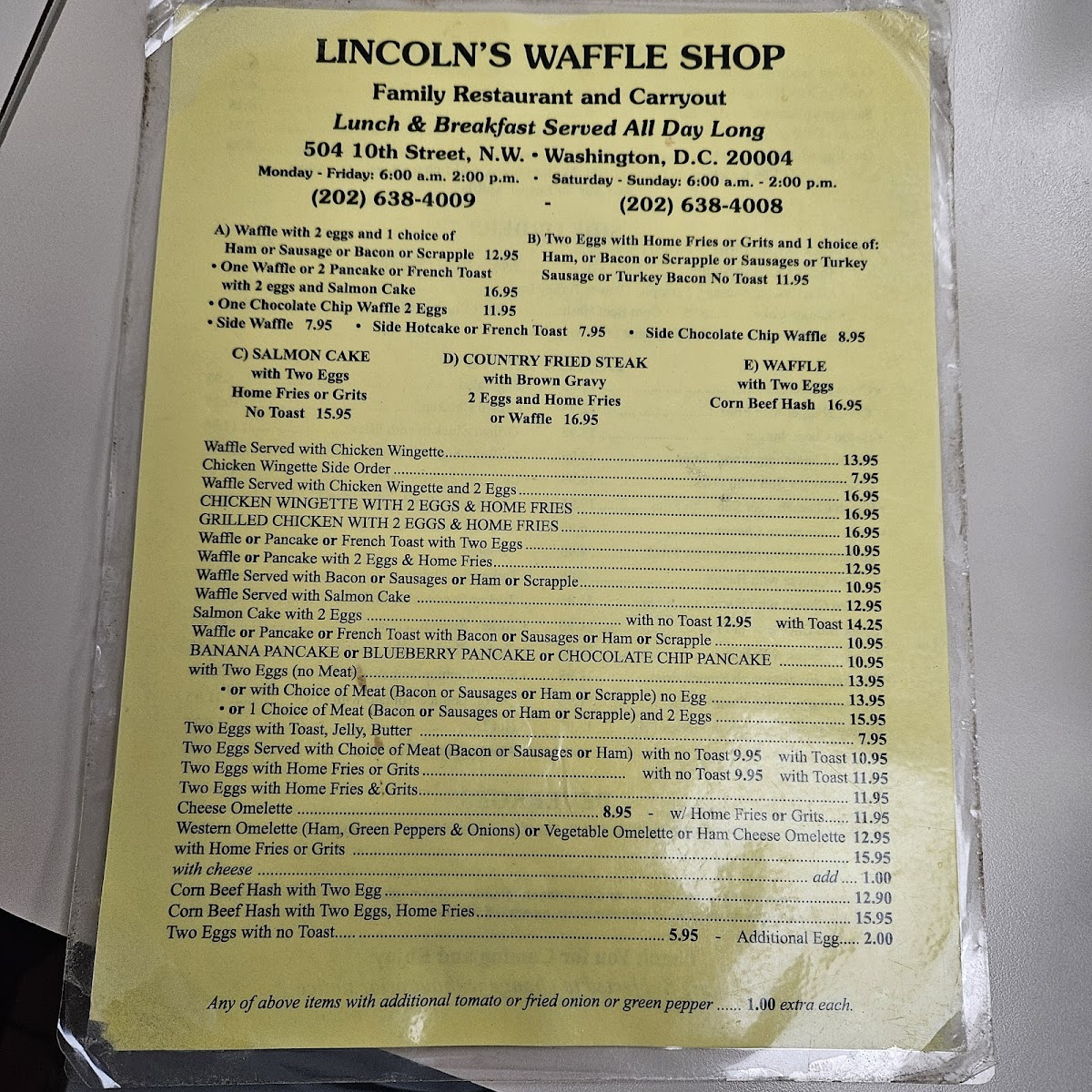 Lincoln's Waffle Shop - 3