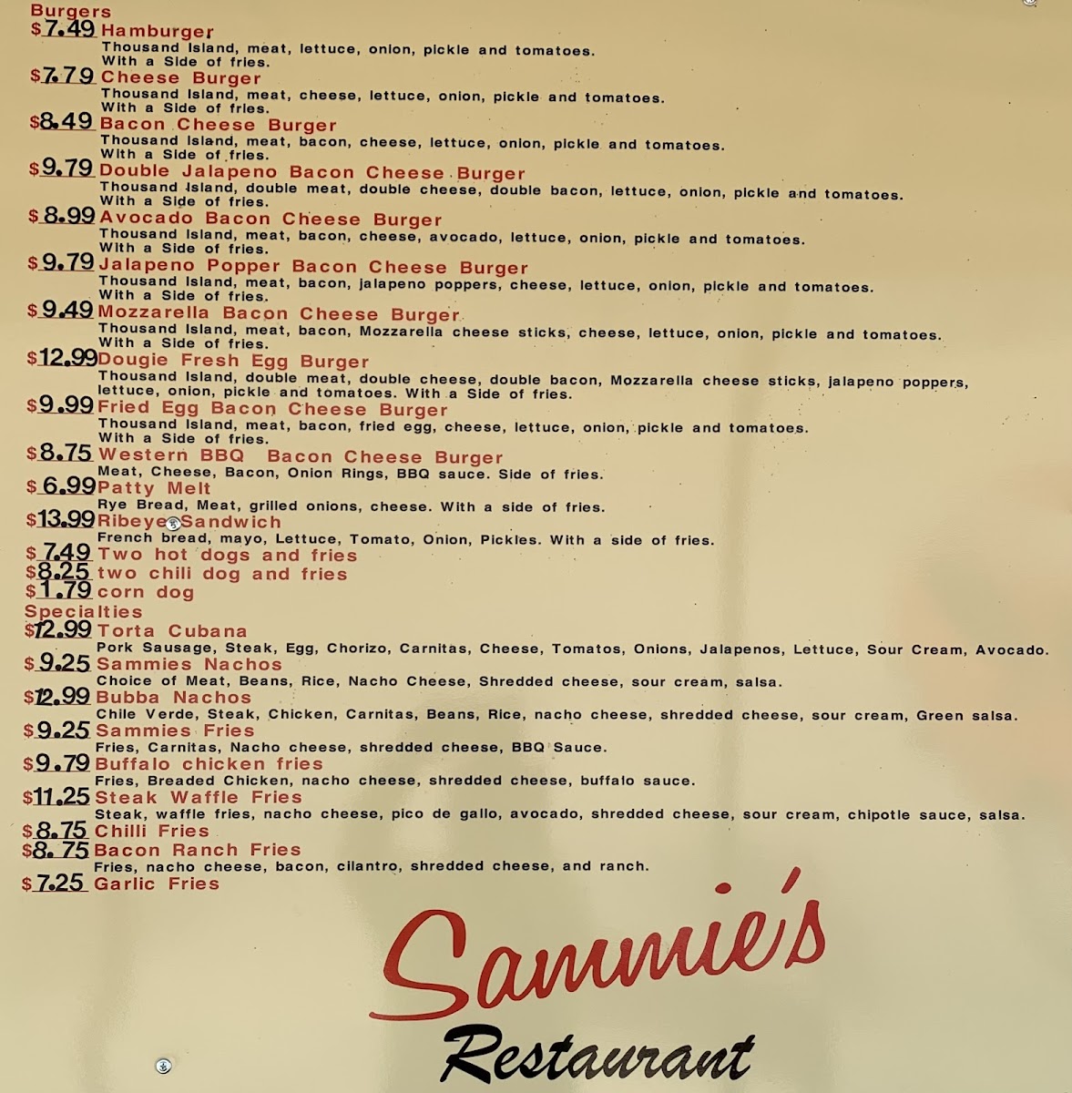 Sammie's Restaurant - 3