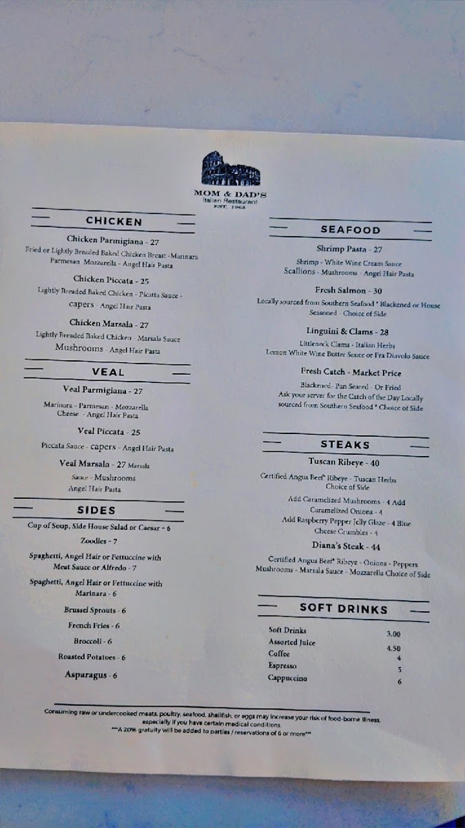 Mom & Dad's Italian Restaurant - 2