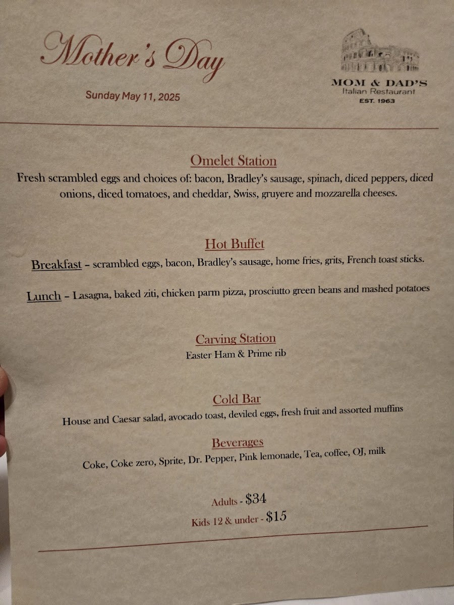 Mom & Dad's Italian Restaurant - 3