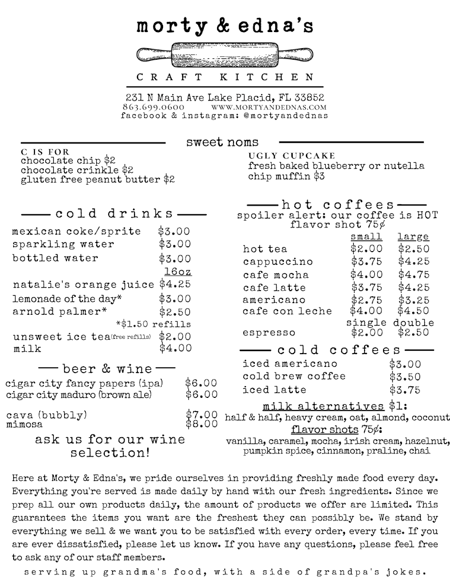 Morty and Edna’s Craft Kitchen - 8