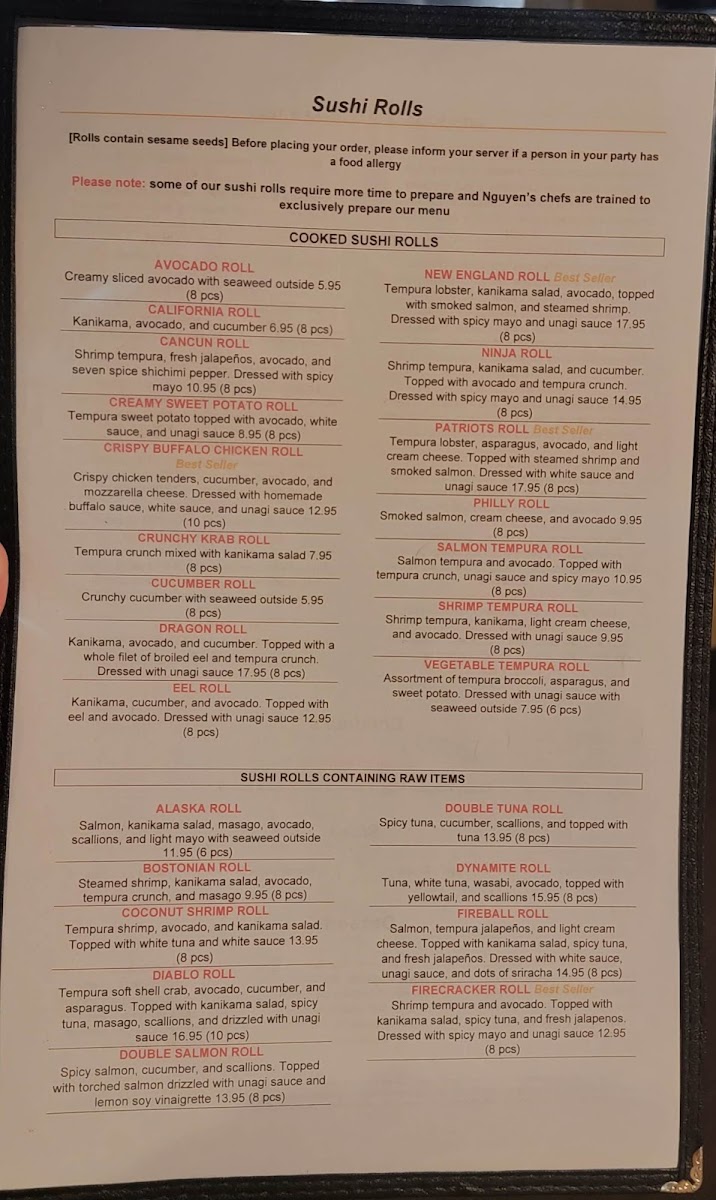 Nguyen’s Kitchen & Sushi Bar - 8