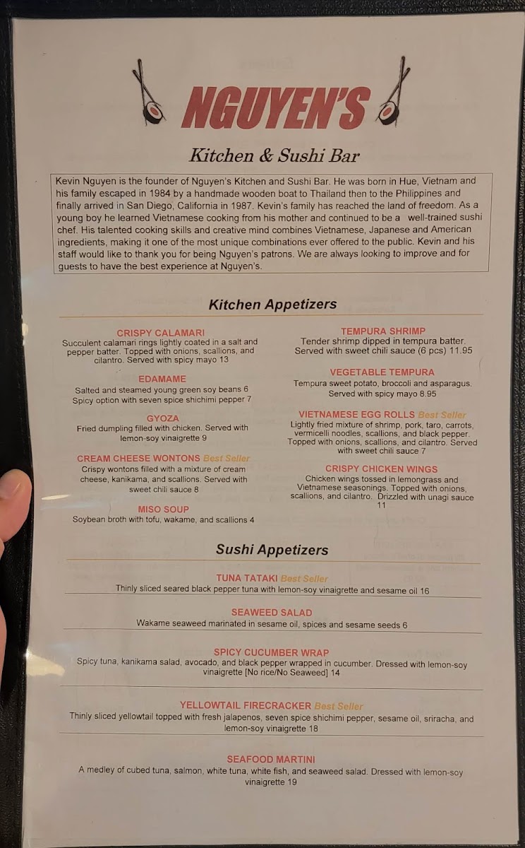 Nguyen’s Kitchen & Sushi Bar - 9