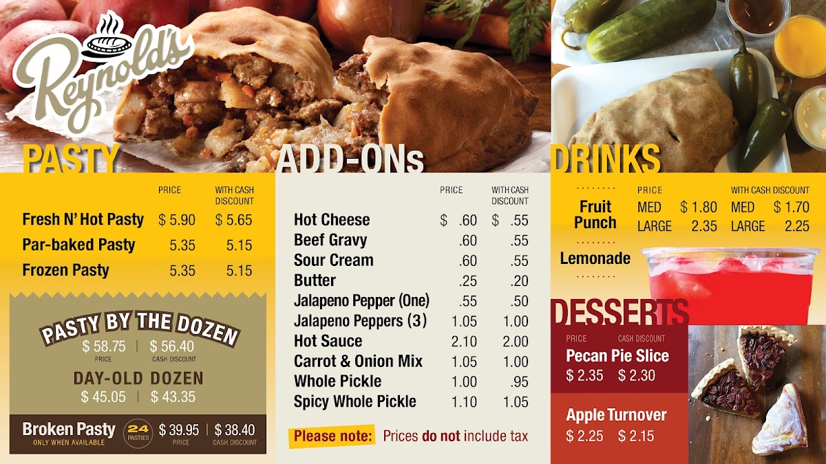 Reynold's Pasty Shop - 1