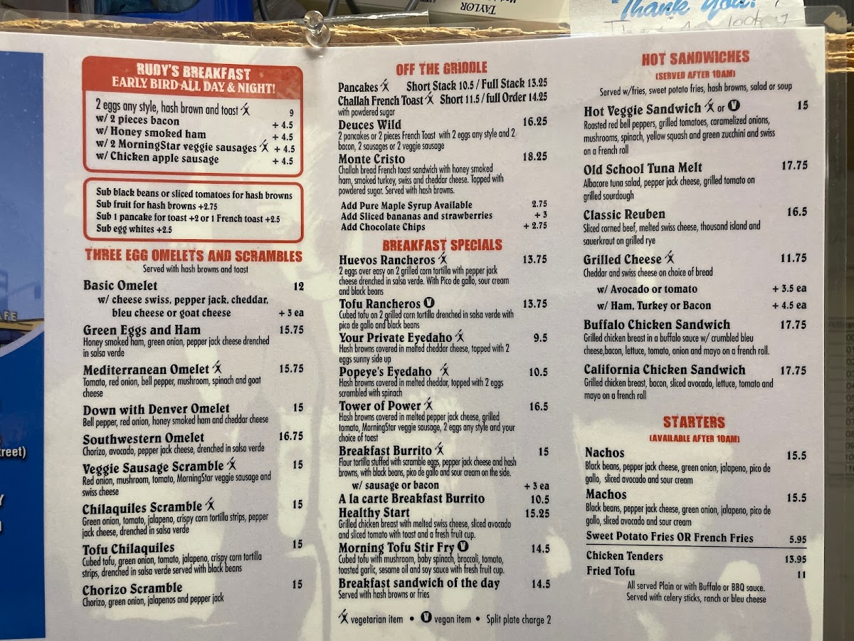 Rudy's Can't Fail Cafe - 2