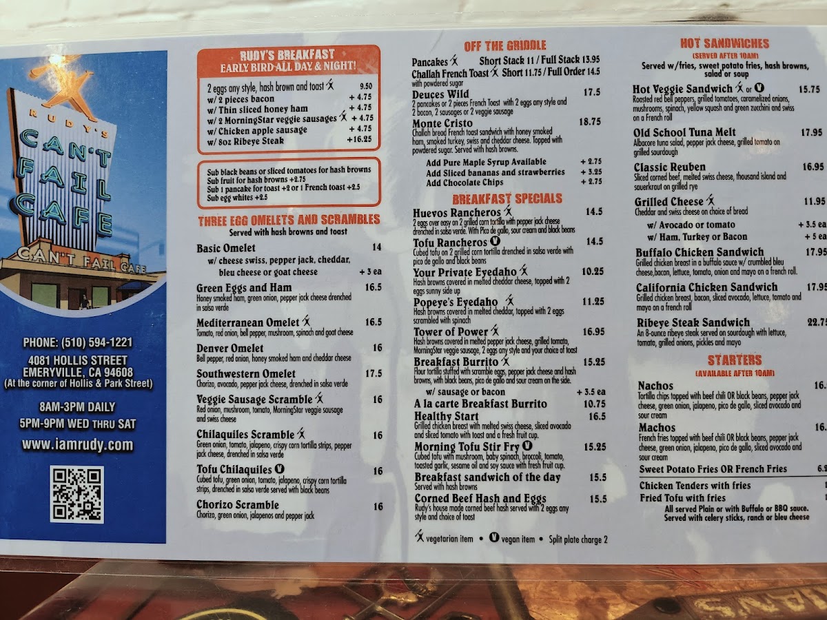 Rudy's Can't Fail Cafe - 6