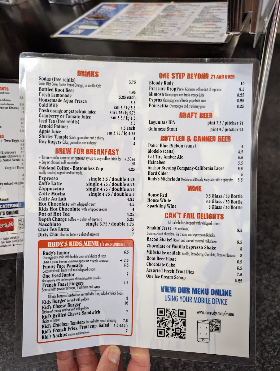 Rudy's Can't Fail Cafe - 7
