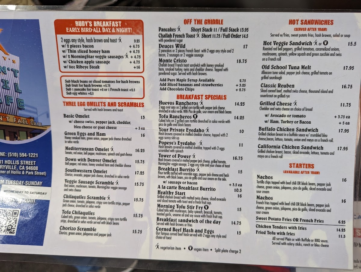 Rudy's Can't Fail Cafe - 8