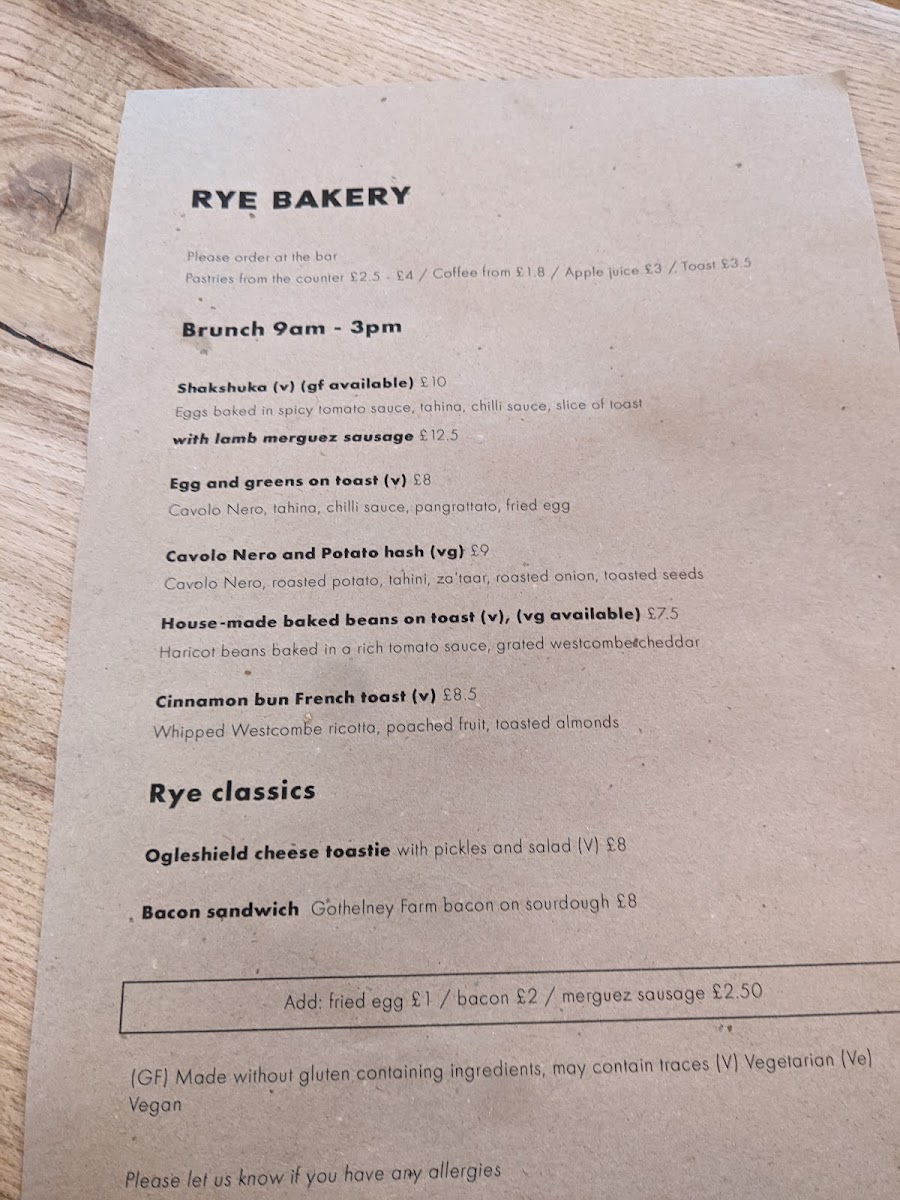Rye Bakery Cafe - 7