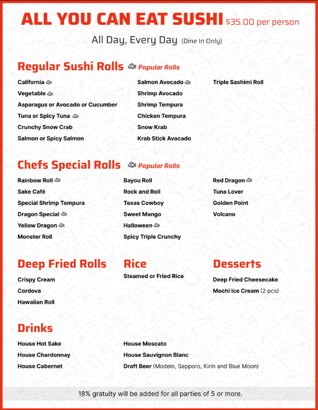 Sake Cafe Pensacola - 3