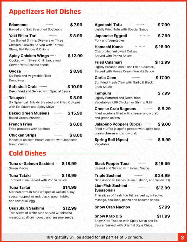 Sake Cafe Pensacola - 4