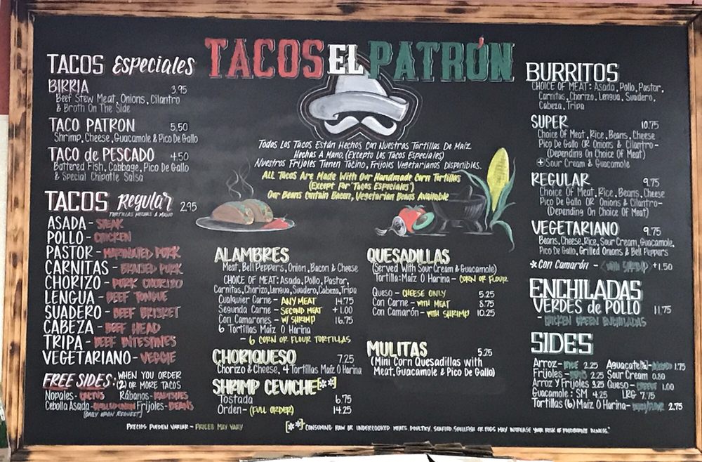 Tacos El Patrón & Bar - 7