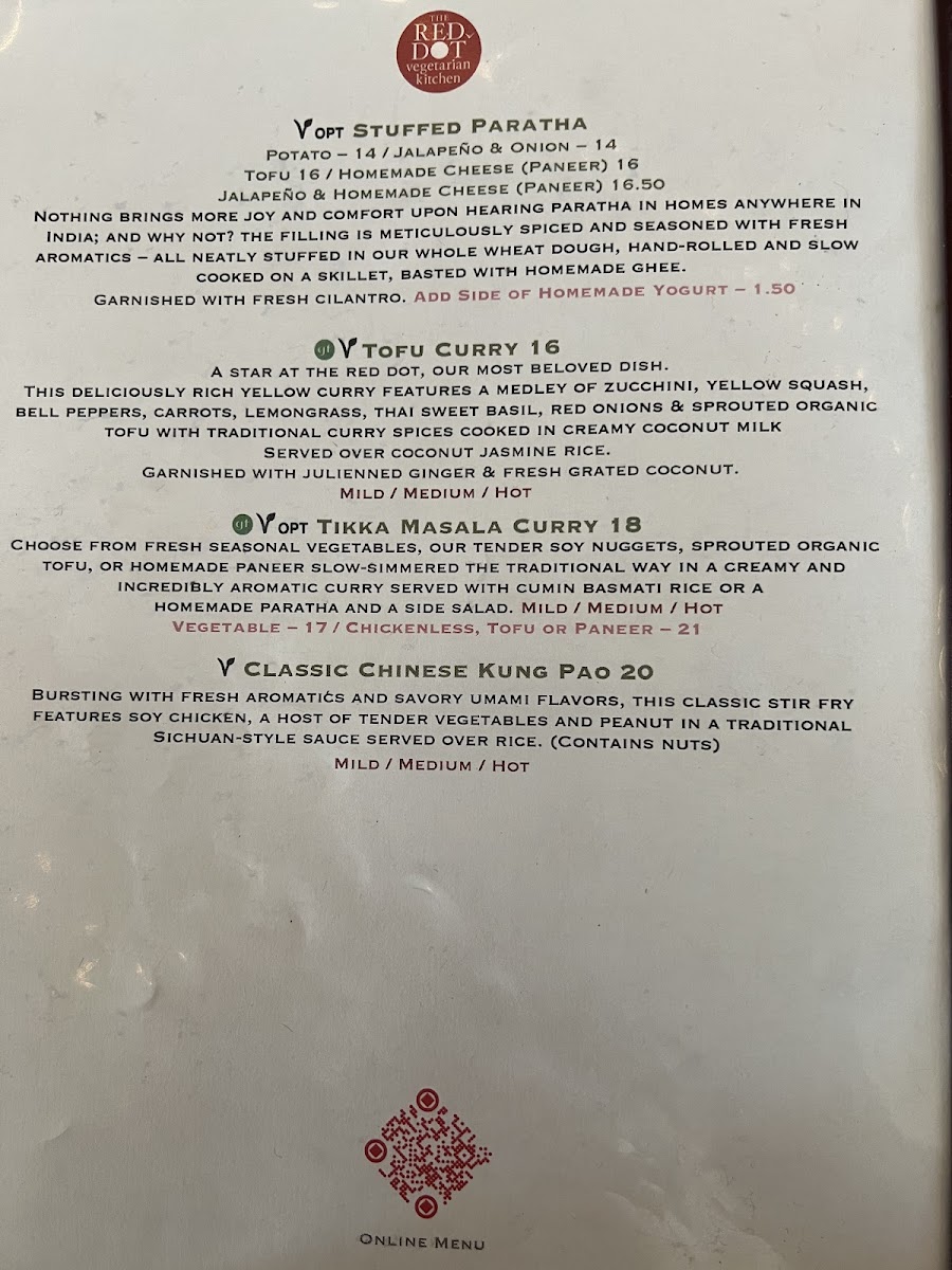 The Red Dot Vegetarian Kitchen - 3