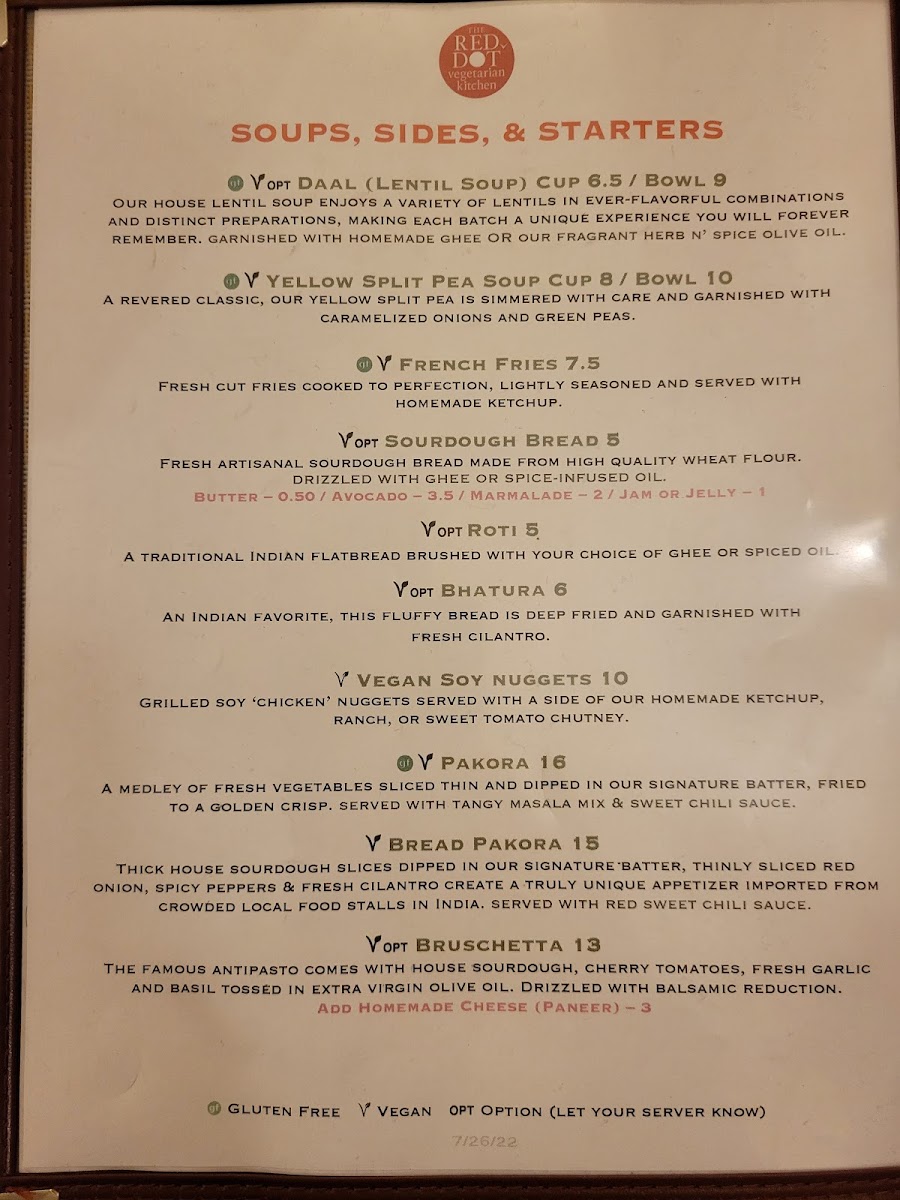 The Red Dot Vegetarian Kitchen - 4