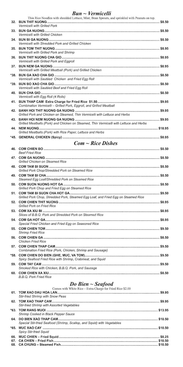 Tu-Do Vietnamese Restaurant - 5