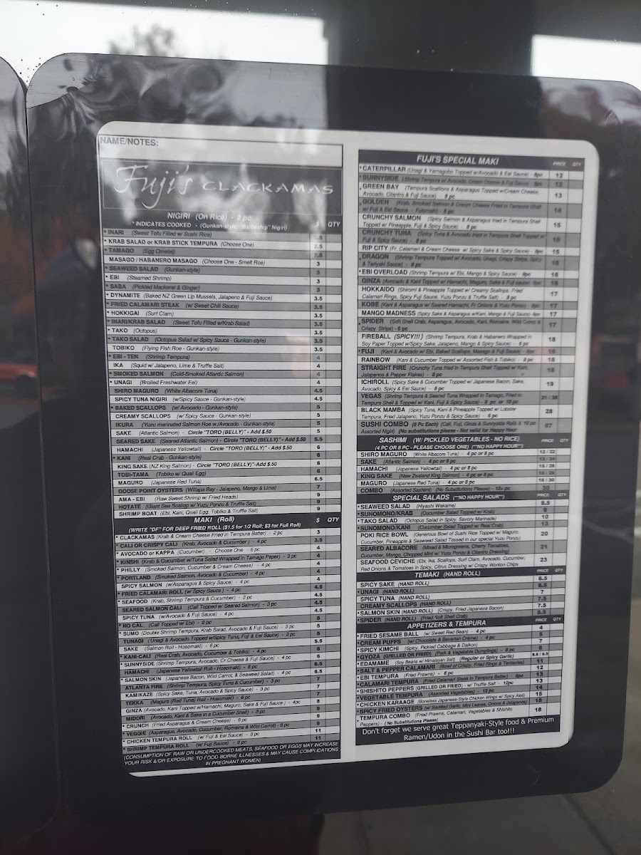 Fuji's Clackamas - 5