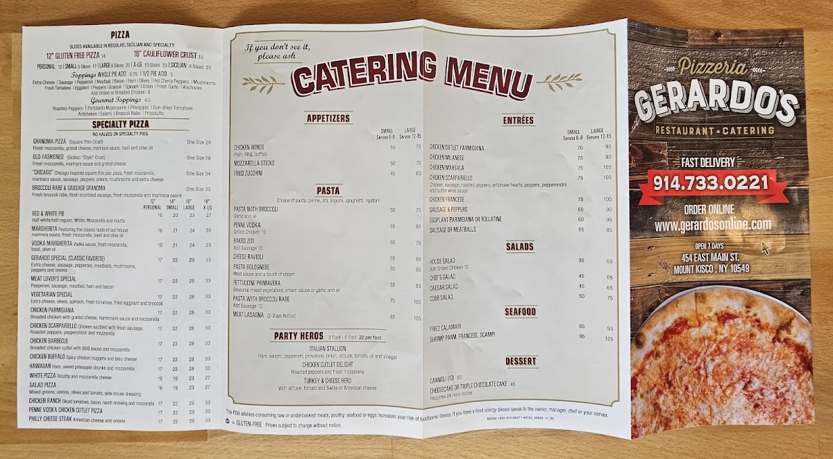 Gerardo's Pizzeria, Mt. Kisco, NY - 2