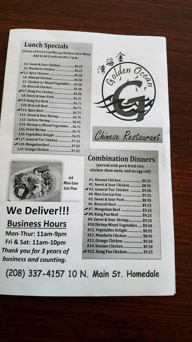 Golden Ocean Chinese Restaurant - 6