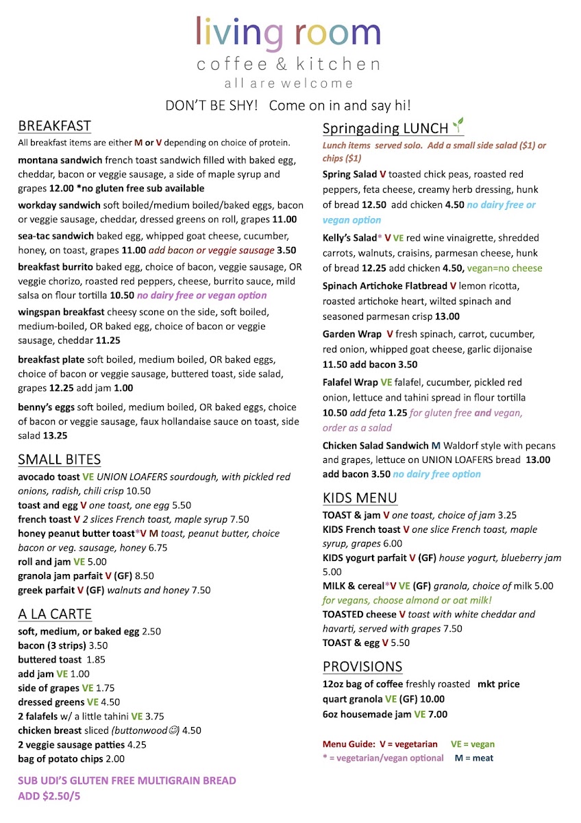 Living Room Coffee & Kitchen - 2