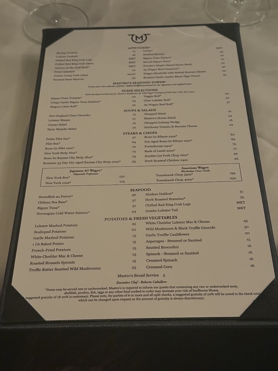 Mastro's Ocean Club - 1