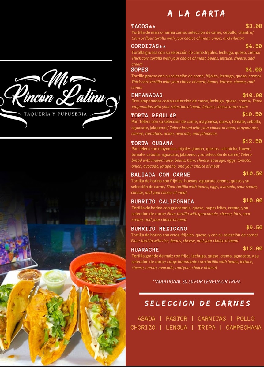 Mi Rincon Latino Taqueria y Pupuseria - 2