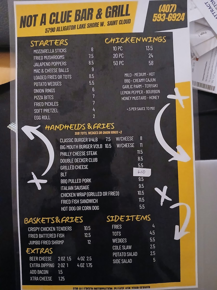 Not A Clue Bar & Grill - 1