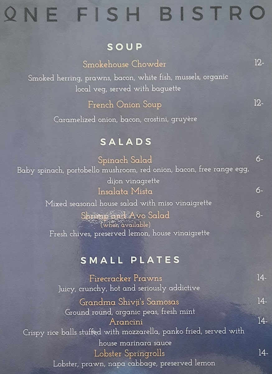 One Fish Bistro - 5