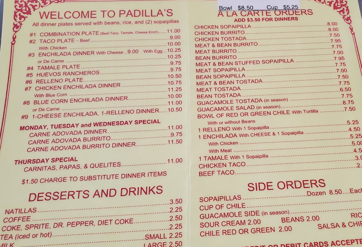 Padilla's Mexican Kitchen - 10